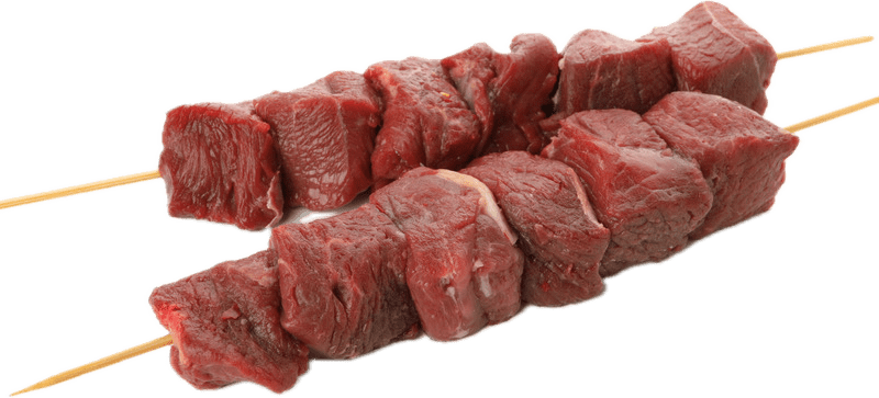 Beef BBQ Marinated Rump Kebabs <b>(1kg)</b>