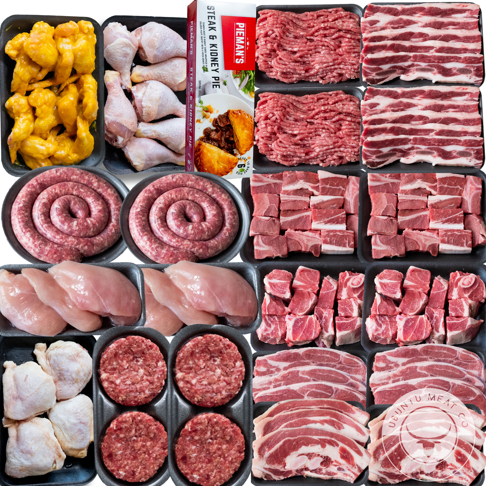 Ready-made meat hampers