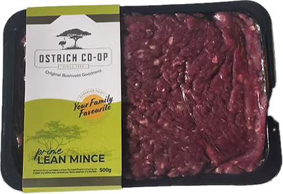 Ubuntu Ostrich Extra Lean Mince <b>(1kg)</b>